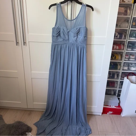 slim fit dress slacks Ryan Adjustable Bridesmaids Dress main image 0